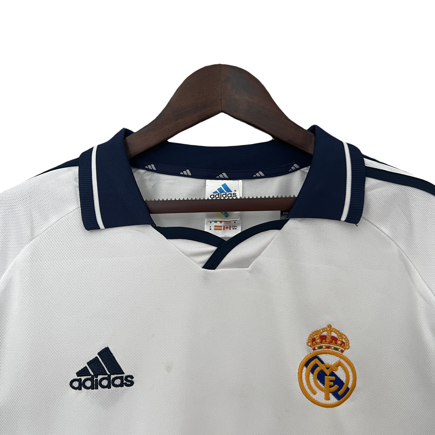 2000/2001 Real Madrid Home Retro Long Sleeve Shirt