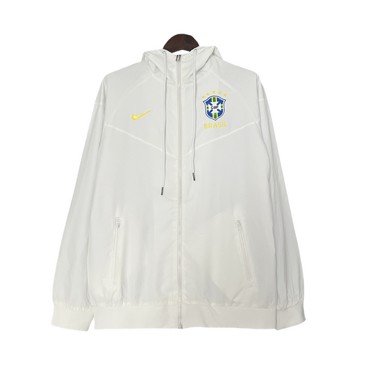 2024 Brazil Windbreaker White