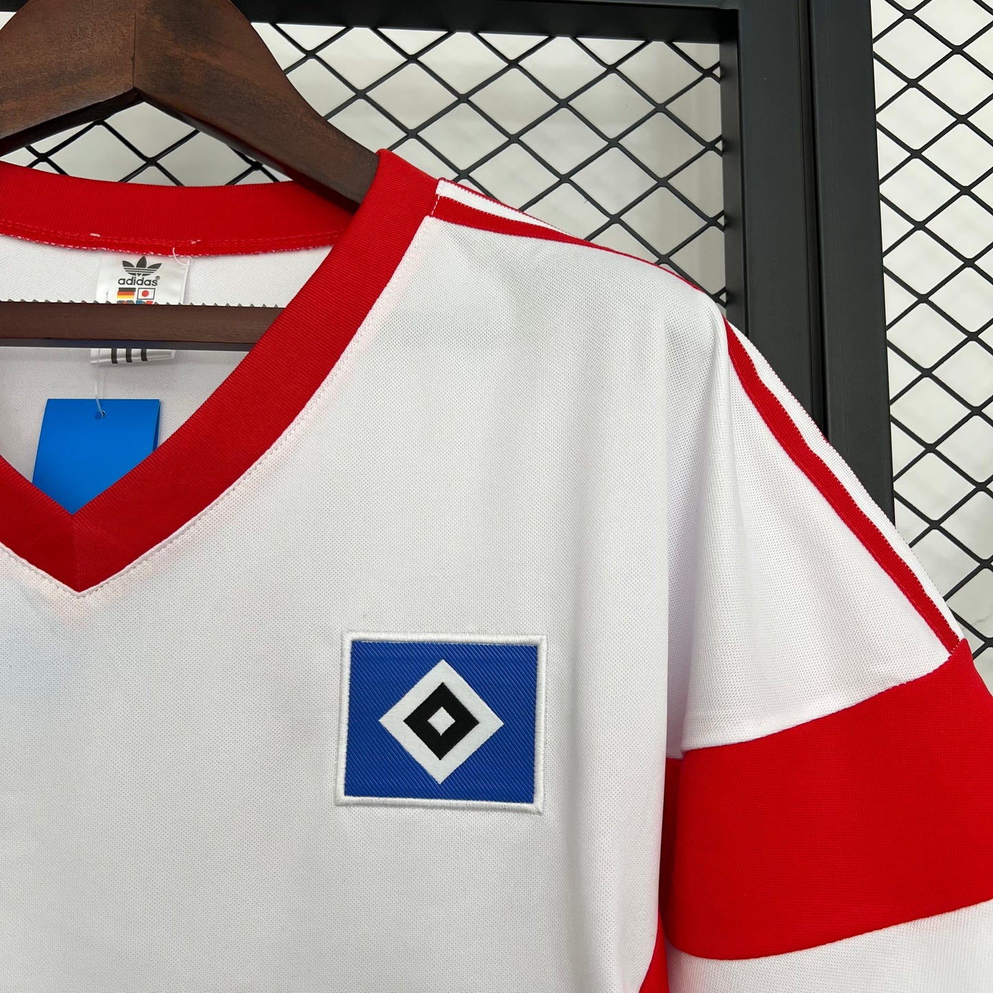 1988 Hamburg White Retro shirt