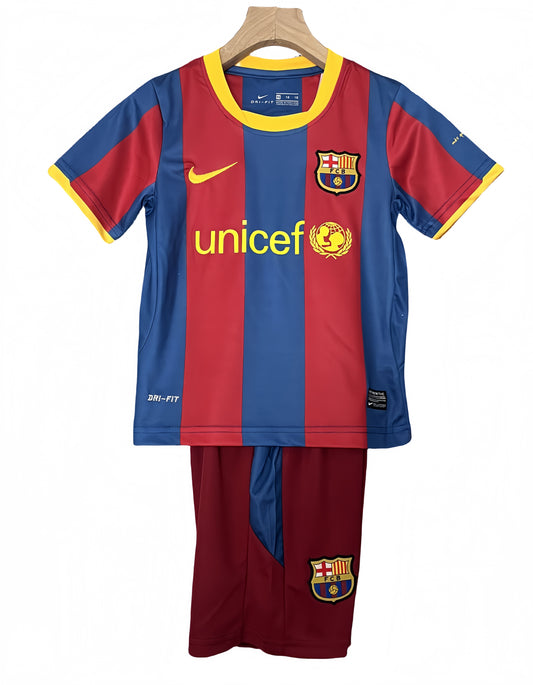 2010/2011 Barcelona Home Shirt for Kids