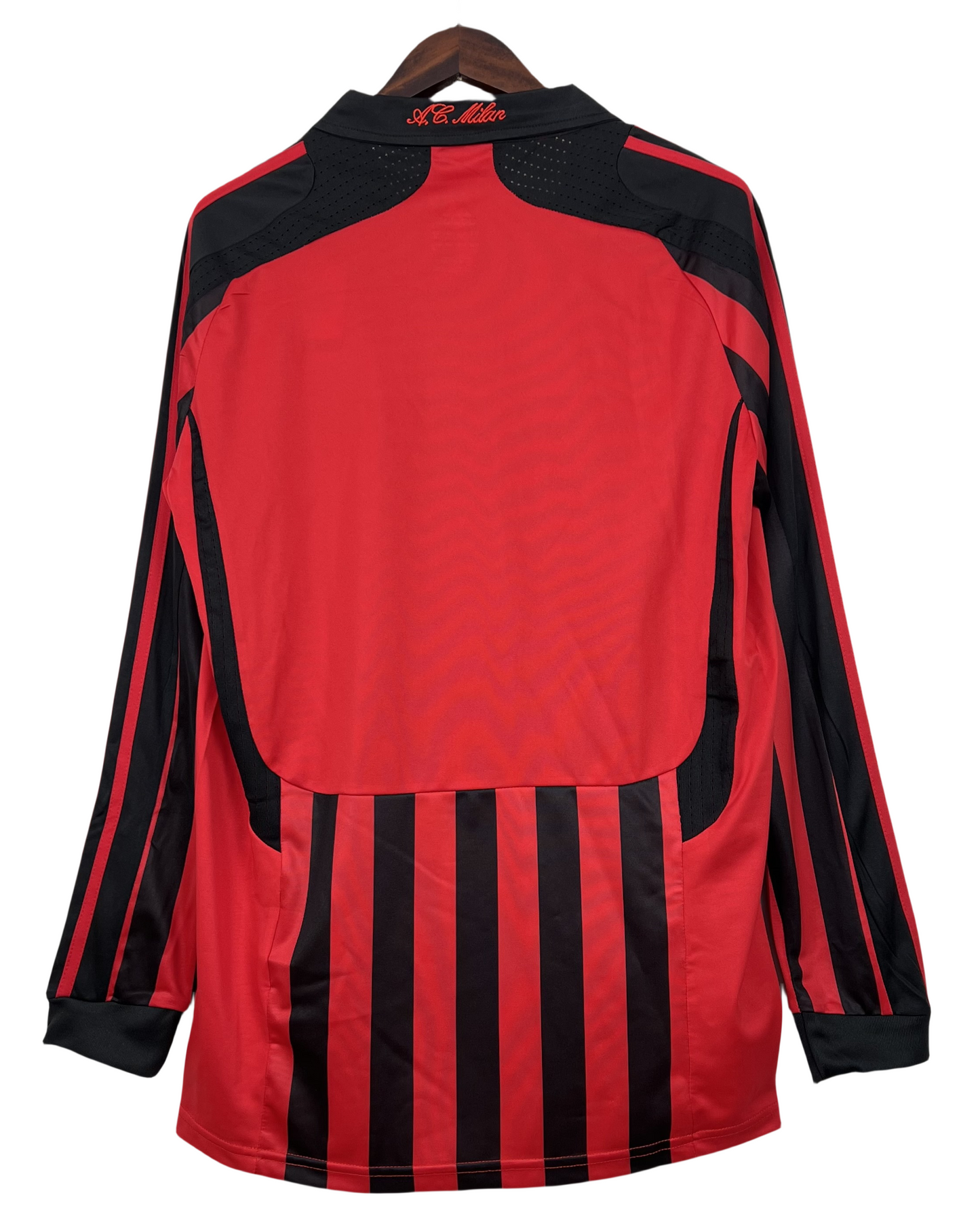 2007/2008 Long Sleeve AC Milan Home Retro Shirt
