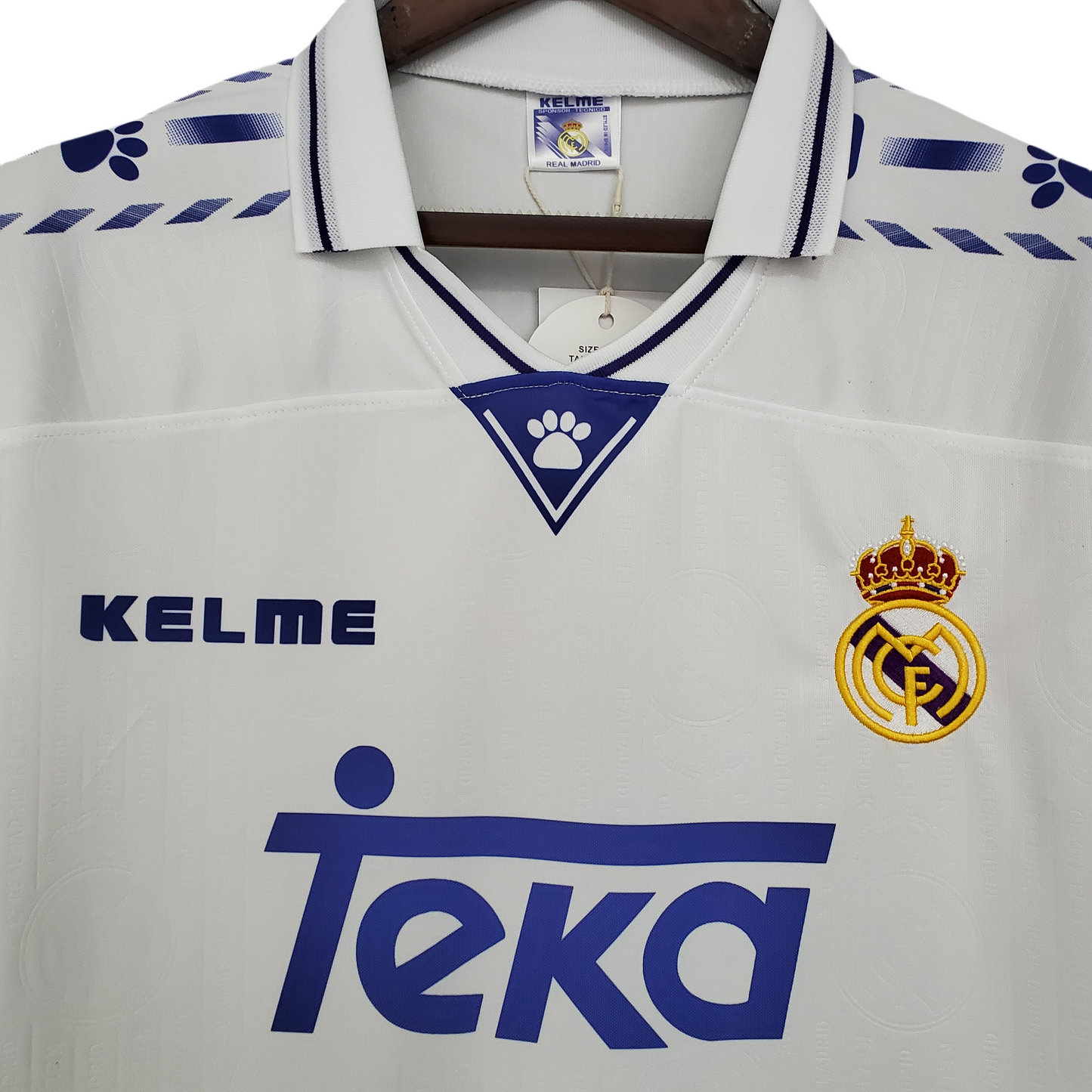 1996/1997 Real Madrid Home Retro Shirt