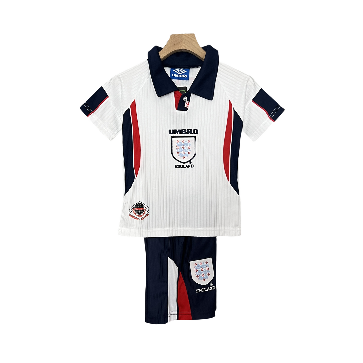 1998 England Home Vintage Shirt for Kids