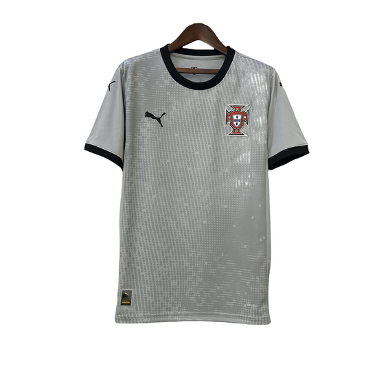 2025 Portugal Goalkeeper Grey Shirt