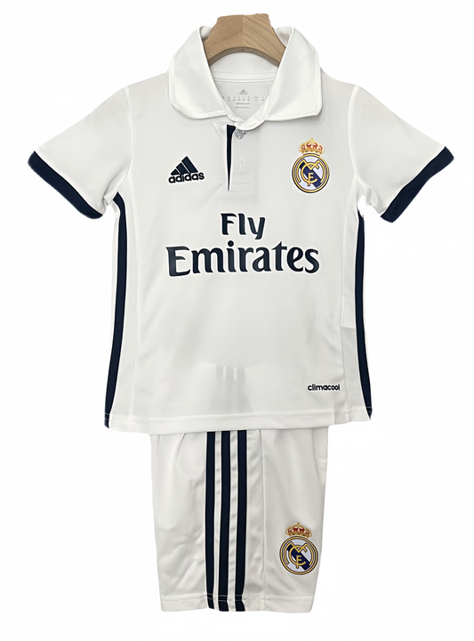 2016/2017 Real Madrid Home Retro Shirt for Kids