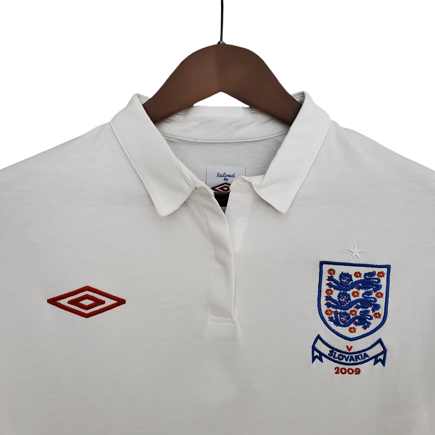 2010 England Home Retro Shirt