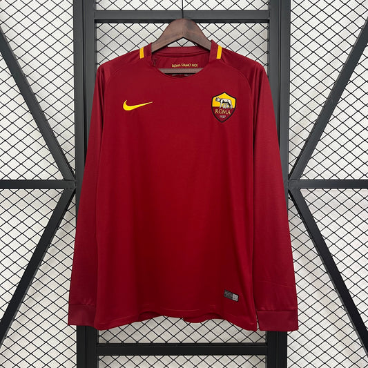 17/18 Long Sleeve Roma Home Retro Shirts