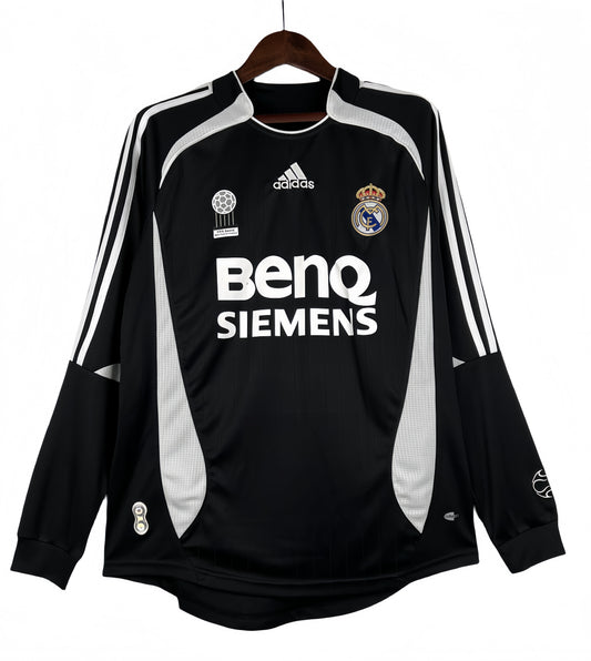 2006/2007 Real Madrid Third Away Retro Long Sleeve Shirt