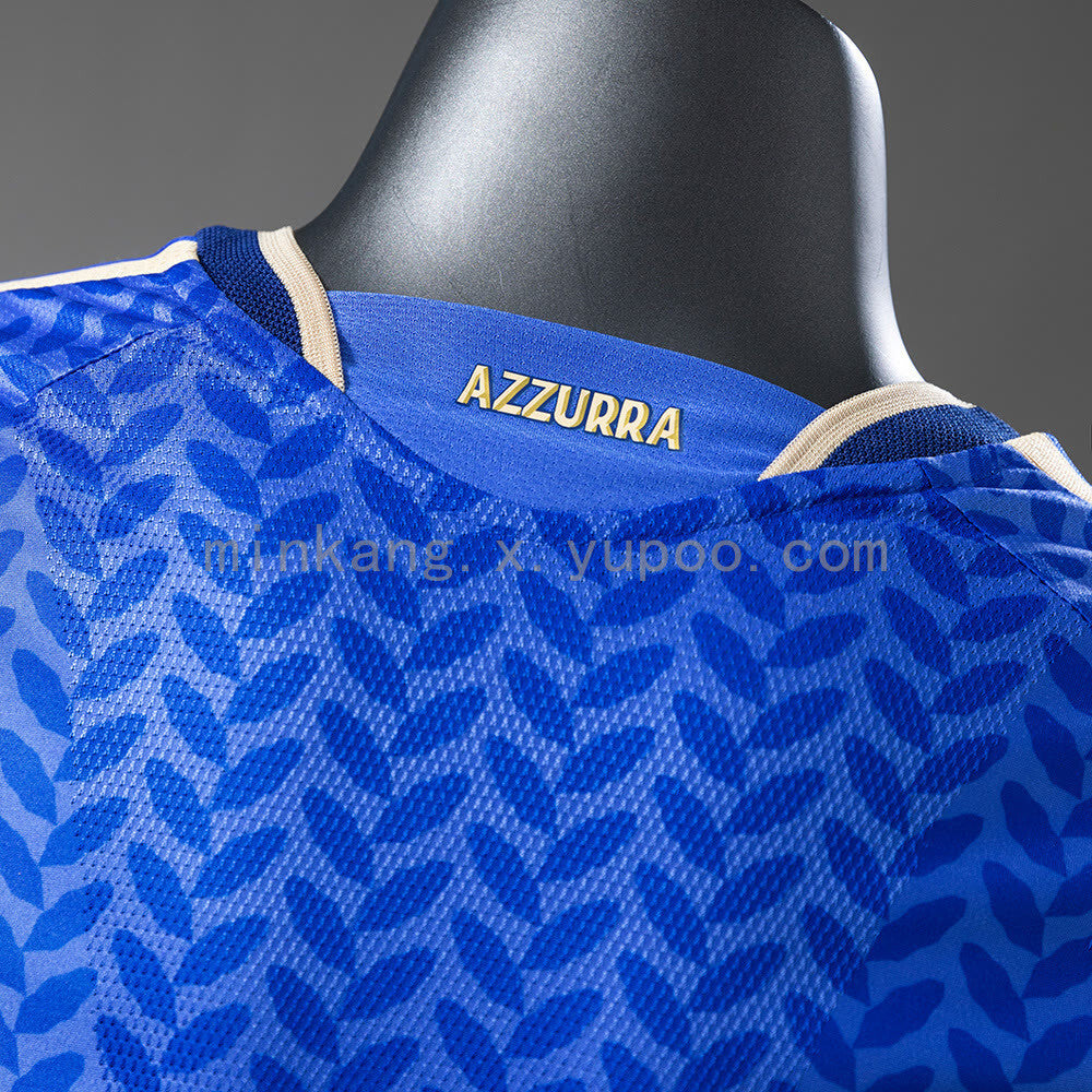 2026 Italy Home Fan Edition Long-Sleeve Jersey