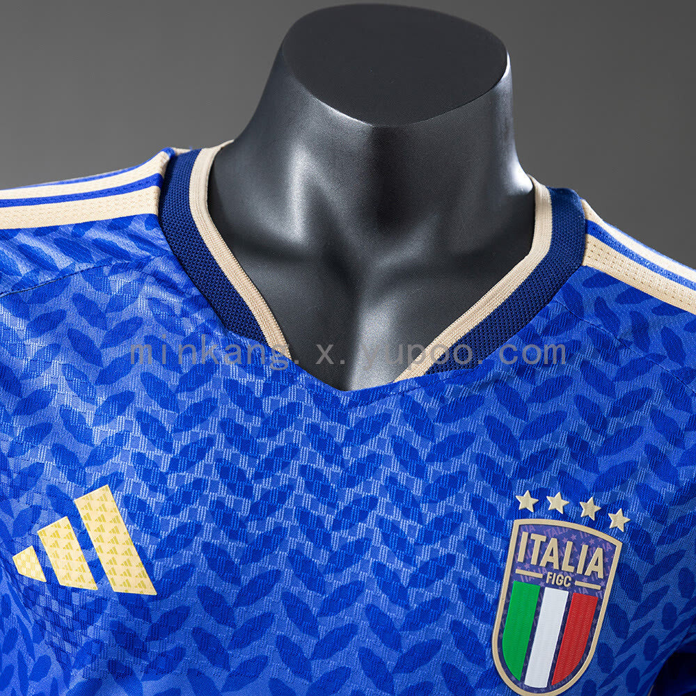 2026 Italy Home Fan Edition Long-Sleeve Jersey