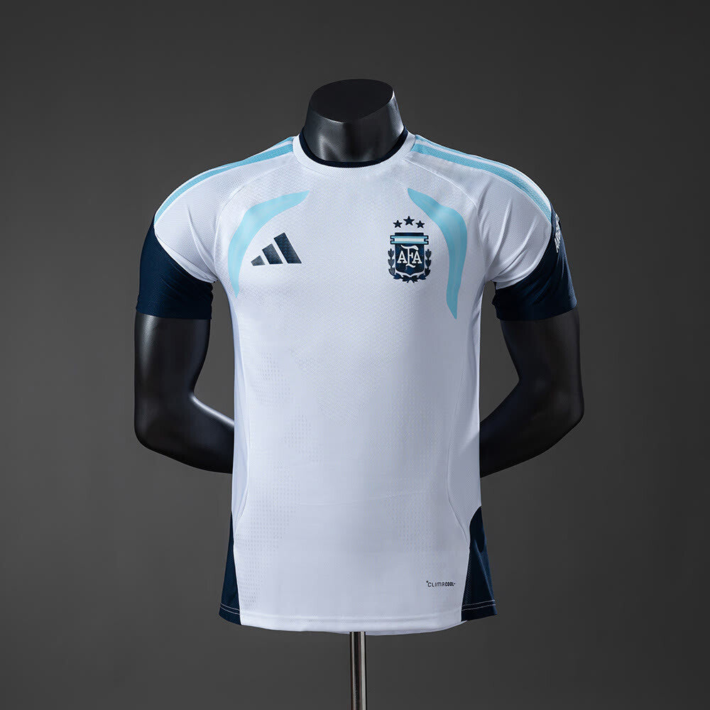 2026 Argentina Player Training Kit - White Jersey