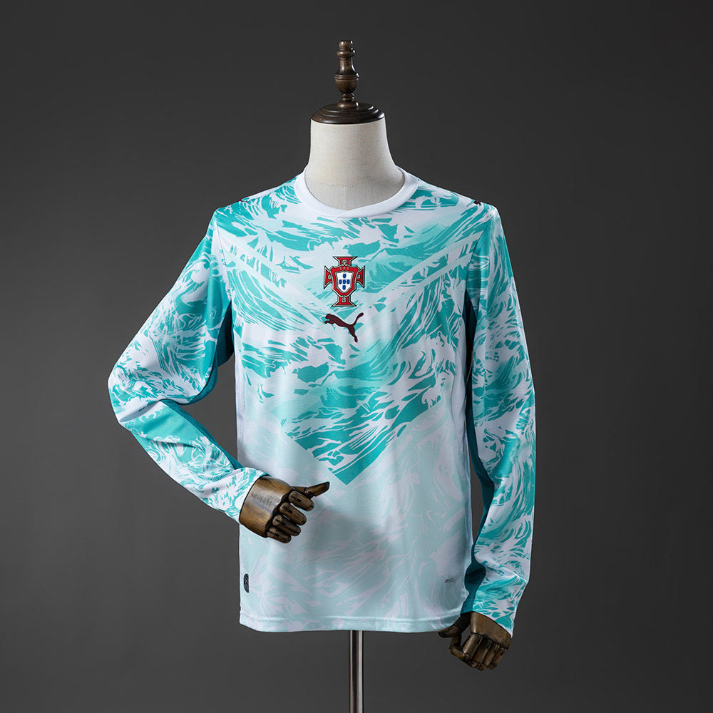 2026 Portugal Away Fan Edition Long-Sleeve Jersey