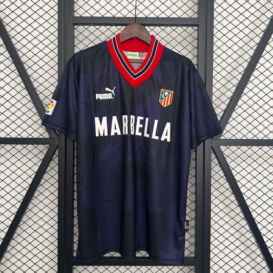 95/96 Atletico Madrid season retro third away shirt