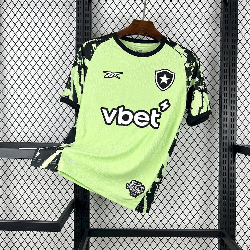 2025/26 Botafogo Pre-match training Light green Jersey shirt