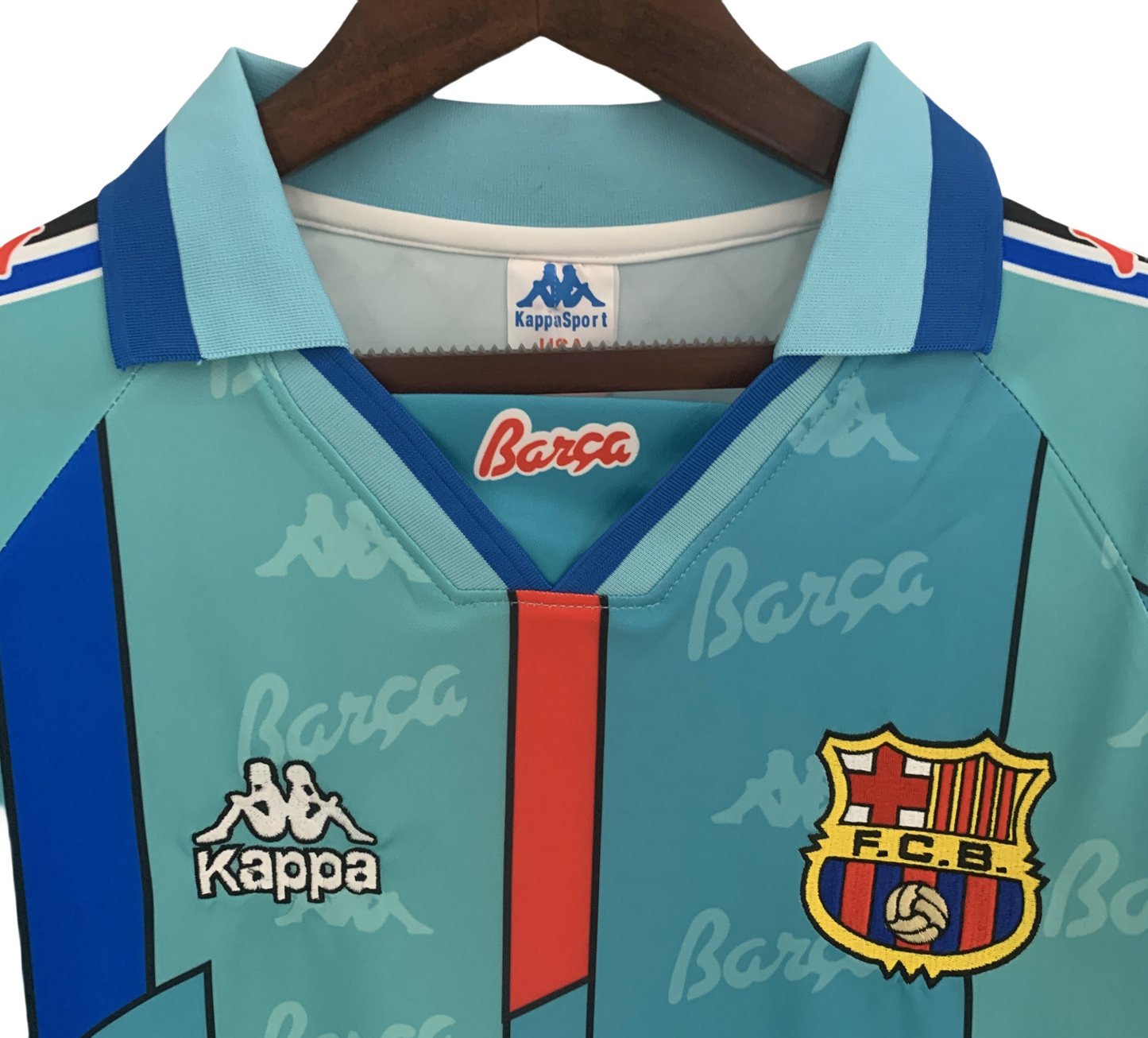 1996/1997 Barcelona Long Sleeve Away Retro Shirt