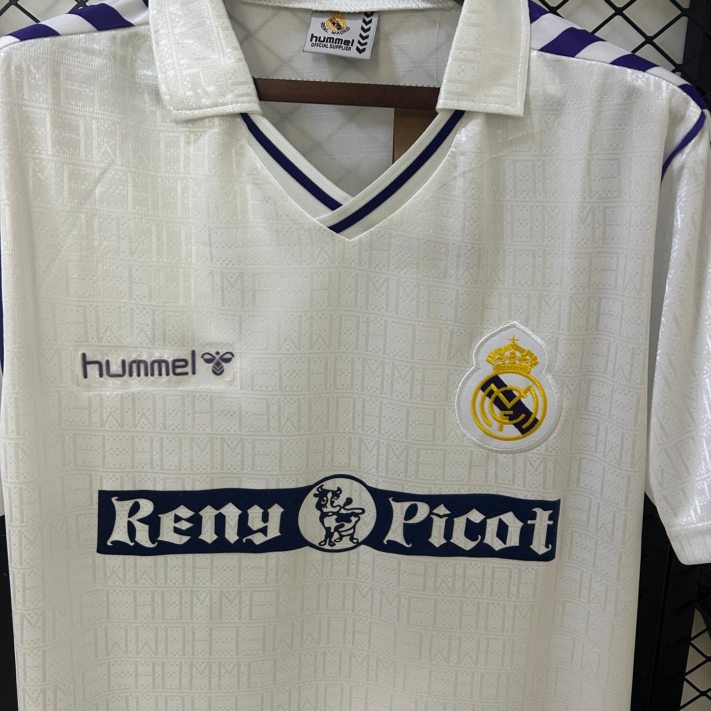 1989/1990 Real Madrid Home Retro Shirt