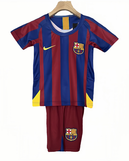 2005/2006 Children's Barcelona Home Vintage Shirt