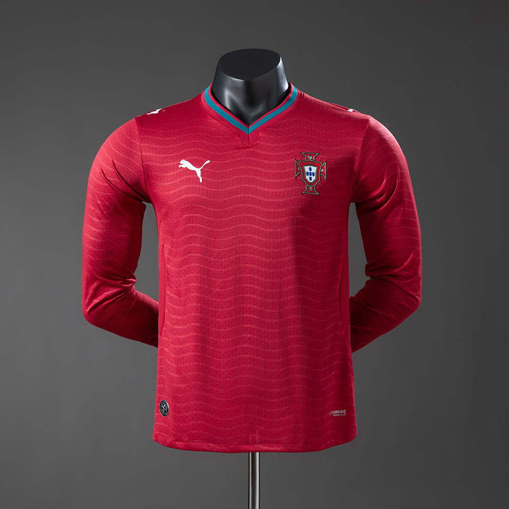 2026 Portugal Home Fan Edition Long-Sleeve Jersey