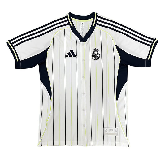 25/26 Real Madrid Baseball Jersey Shirt