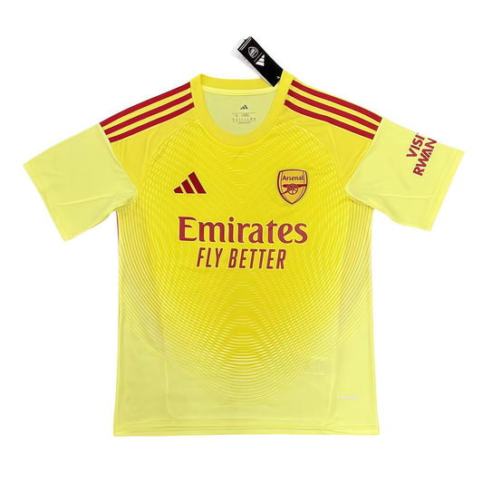 2025/2026 Arsenal Goalkeeper Yellow Shirt
